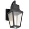 Nuvo Lawrence - 1 Light Small Wall Lantern - Matte Black with Clear Seeded Glass 60/8131 - alternate 3